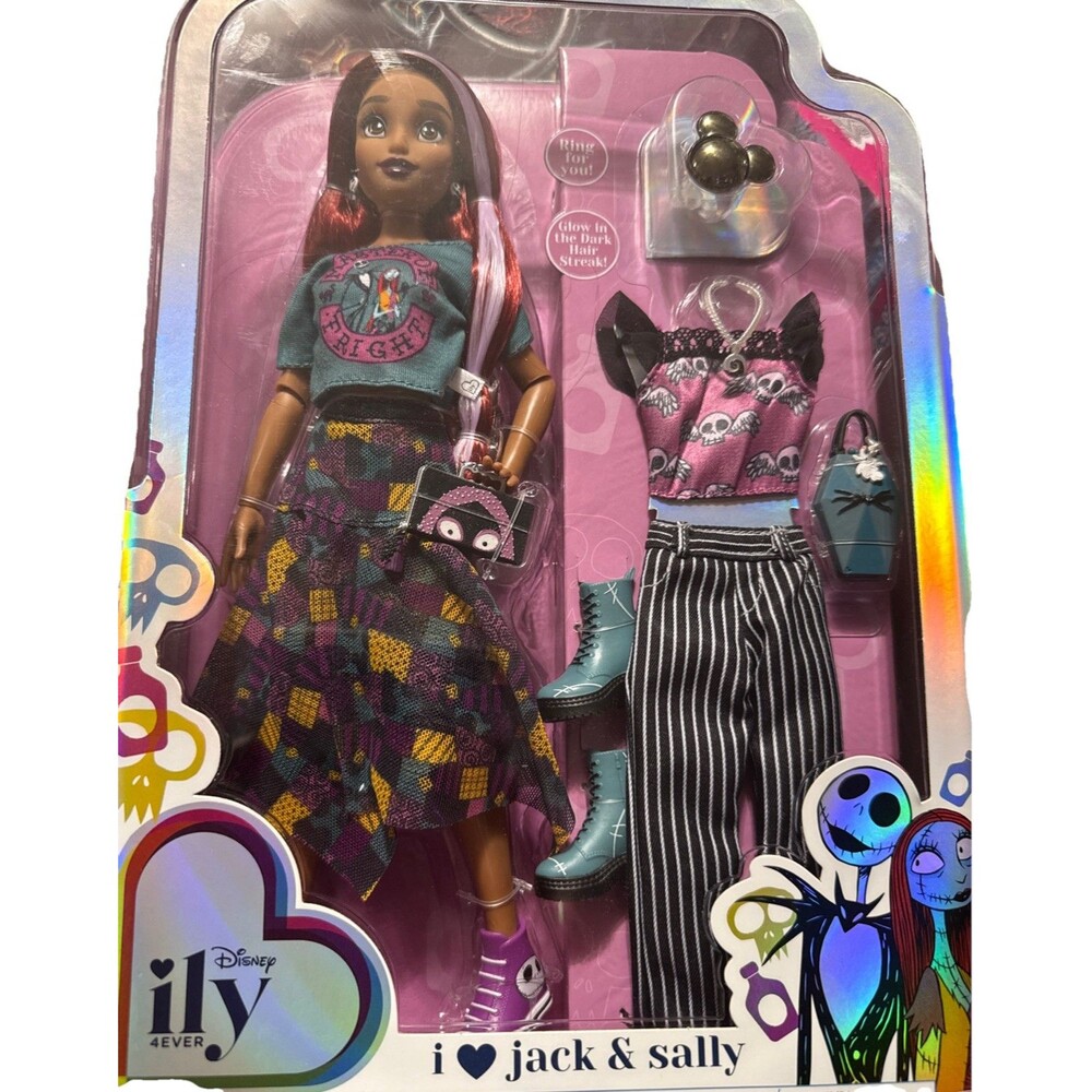 Disney ILY 4EVER I Love Jack & Sally Fashion Doll Set NRFB Jakks